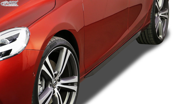 RDX Sideskirts for VOLVO V40 2012+ "Slim"