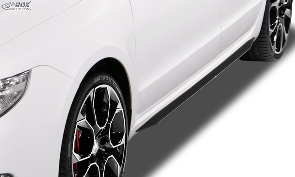 RDX Sideskirts for SKODA Superb 2 (3T) "Slim"