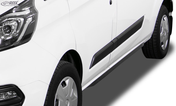 RDX Sideskirts for FORD Transit / Tourneo Custom MK7 2014-2018 & 2018+ "Slim"