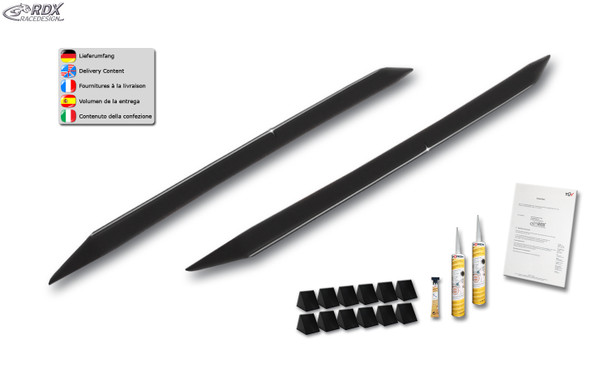 RDX Sideskirts for AUDI A3 (8Y) "Slim"