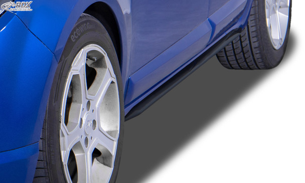 RDX Sideskirts for DACIA Sandero 1 (SD/SDR) "Slim"