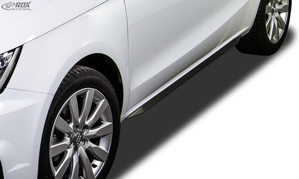 RDX Sideskirts for AUDI A1 8X & for AUDI A1 8XA Sportback "Slim"