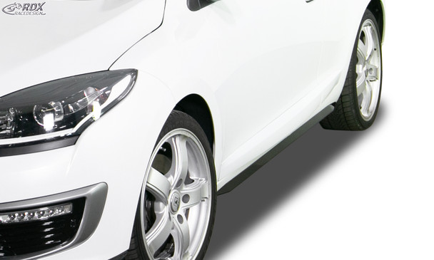 RDX Sideskirts for RENAULT Megane 3 Coupe (2/3-doors) "Slim"