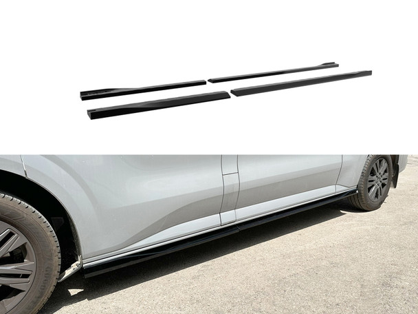Motordrome Side Skirts Extensions V.2 Ford Transit Custom Mk2 L2 / Volkswagen T7