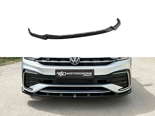 Motordrome Front Splitter Volkswagen Tiguan R / R-Line Mk2 Facelift (2020-2024)