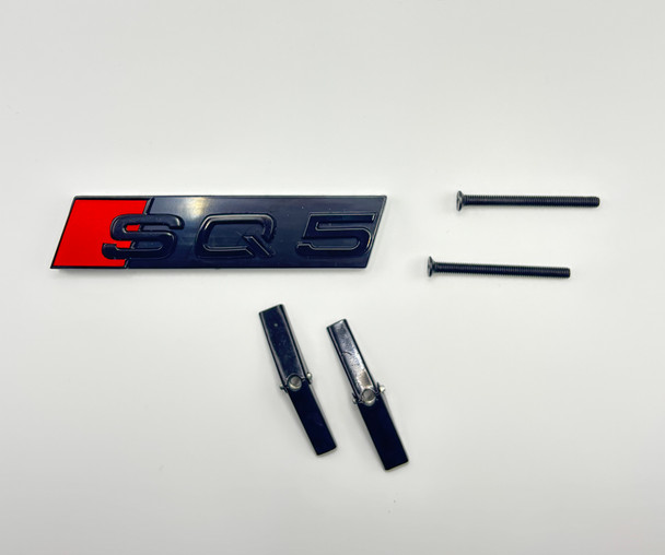SQ5 Grille Badge Gloss Black