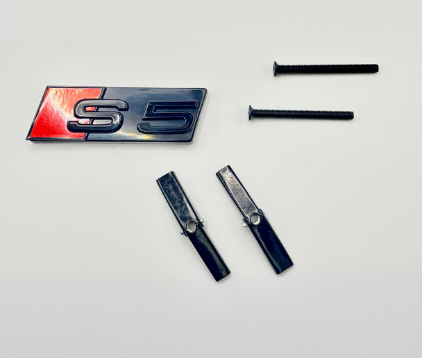 S5 Grille Badge Gloss Black