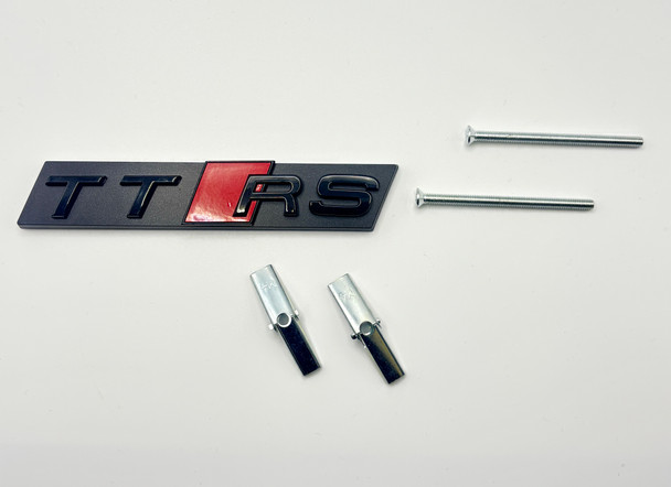 TTRS Grille Badge Gloss Black