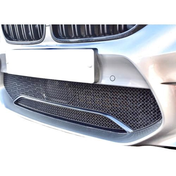 Zunsport BMW M5 Competition F90 - Centre Grille Set - Silver Finish (2018 - 2020 )