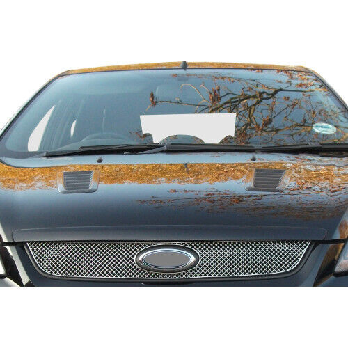 Zunsport Ford Focus ST 08MY - Upper Grille - Silver finish (2008 to 2010)