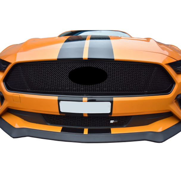 Zunsport Ford Mustang GT Facelift - Front Grille Set - Black finish (2018 -)