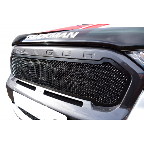 Zunsport Ford Ranger MK7 (T8) - Upper Grille - Black Finish (2019 - )