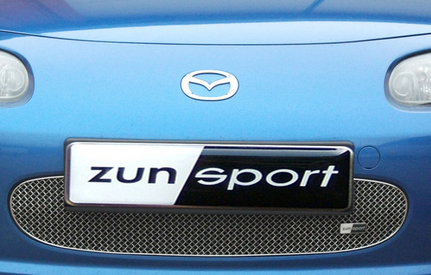 Zunsport Mazda MX-5 Mark 3 - Upper Grille - Silver finish (2006 - 2008)