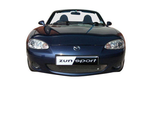 Zunsport Mazda MX5 Mk2.5 - Front Grille Set - Silver finish (2001 to 2005)