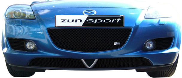 Zunsport Mazda RX8 Front Grille Set  - Black finish (2004 to 2008)