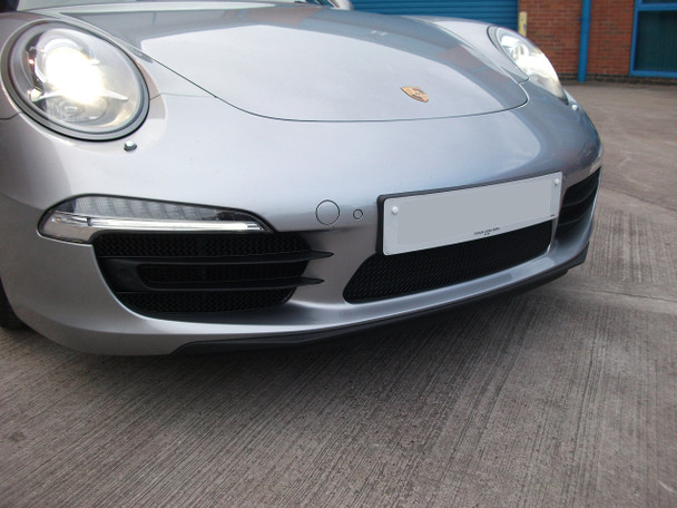 Zunsport Porsche Carrera 991 C4S - Front Grille Set - Silver finish (2012 to 2015)