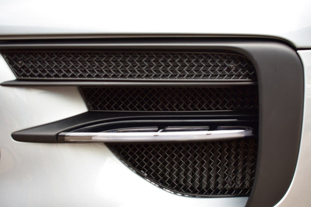 Zunsport Porsche Macan GTS Facelift - Outer Grille Set - Black Finish (2019 to )