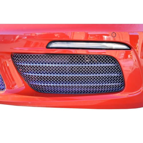 Zunsport Porsche 718 Boxster And Cayman - Outer Grille Set - Silver Finish (2016 to )