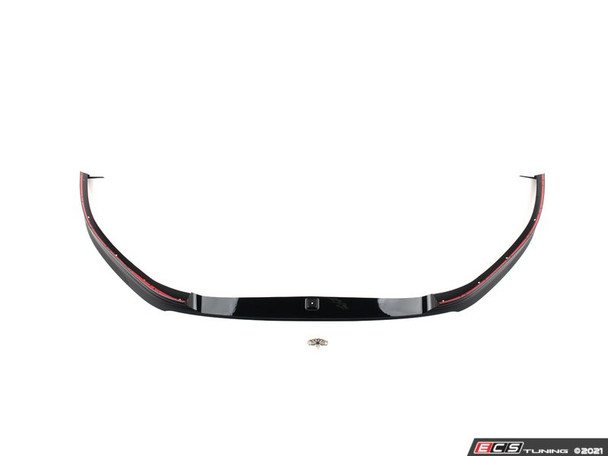 ECS Tuning Front Lip Spoiler - Gloss Black (Version 1) - Golf Mk7 GTI