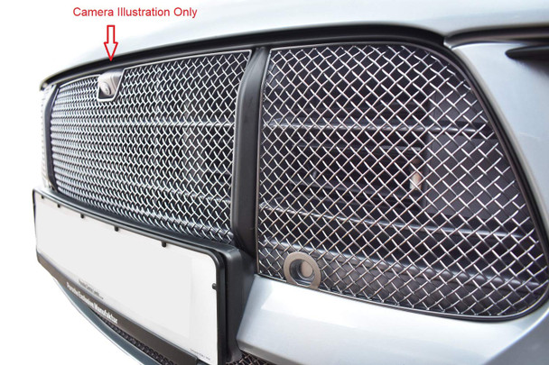Zunsport Porsche Macan GTS Facelift - Upper Grille Set - Silver finish (2019 to )