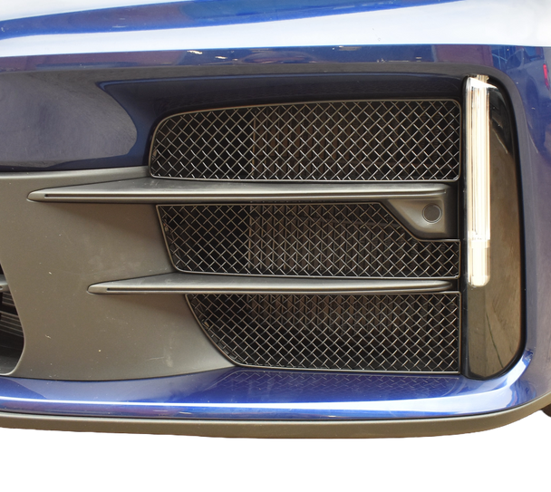 Zunsport Compatible with Porsche Panamera 4 E-hybrid 2024 - Outer Grille Set - Black (2024 -)