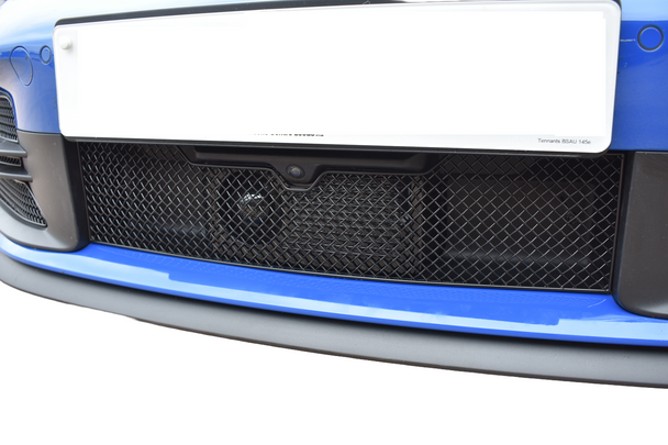 Zunsport Compatible with Porsche Carrera 992.2 Base / T / S with Front Driving Camera Centre Grille - Black Finish (2024 -)