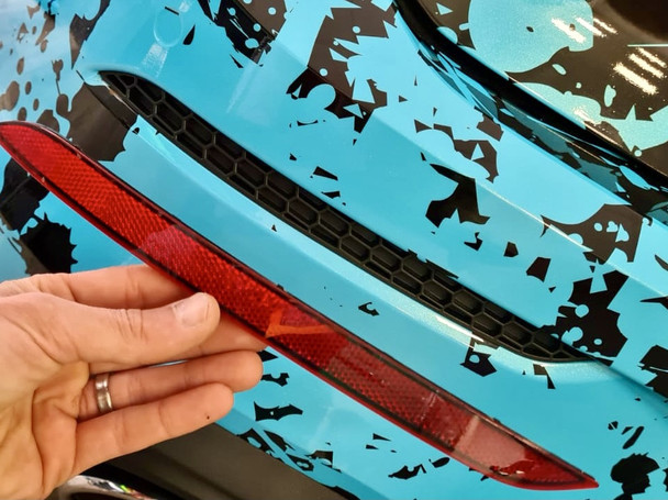 AP Design Rear Reflector Honeycomb Inserts - Golf Mk8