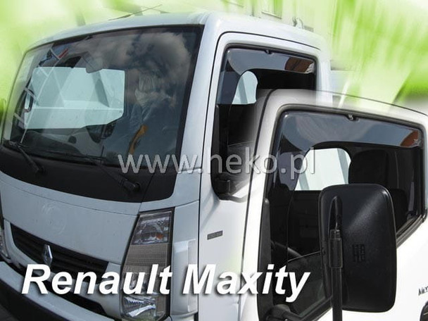 Team Heko Wind Deflectors - RENAULT MAXITY (2 Door) 2007 > (Front Only)
