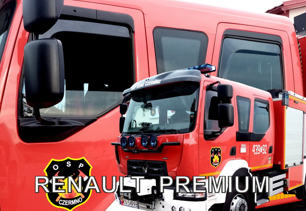 Team Heko Wind Deflectors - RENAULT PREMIUM / KERAX / MIDLUM / MANAGER (GB Version)