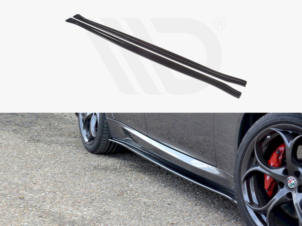 Maxton Design Side Skirts Diffusers Alfa Romeo Giulia Veloce (2015-2019)
