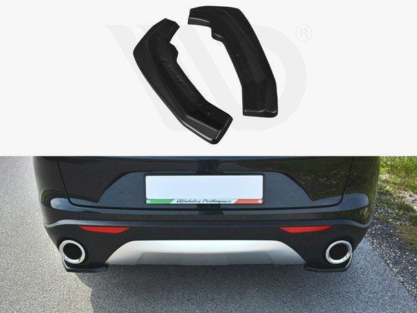 Maxton Design Rear Side Splitters Alfa Romeo Stelvio (2016-2020)