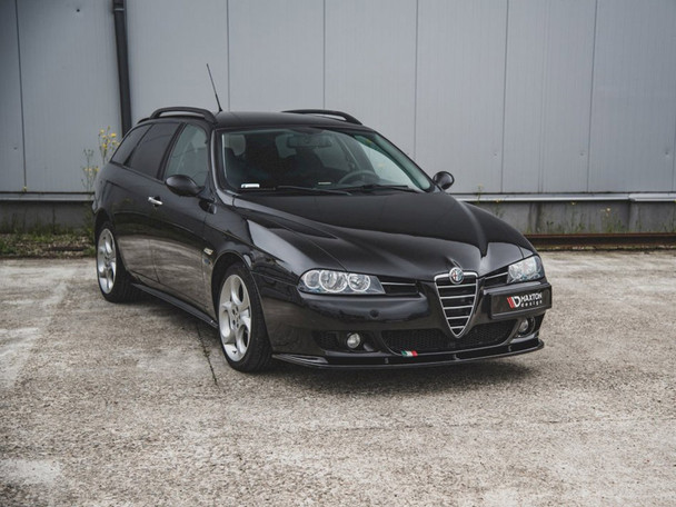 Maxton Design Front Splitter Alfa Romeo 156 Facelift (2003-2006)