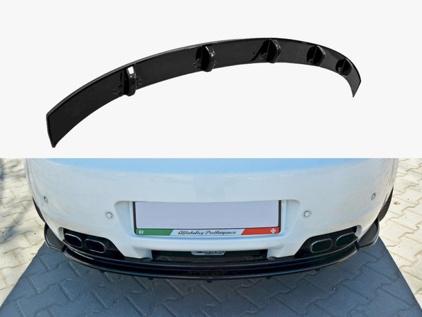 Maxton Design Central Rear Splitter (Vertical Bars) Alfa Romeo Brera