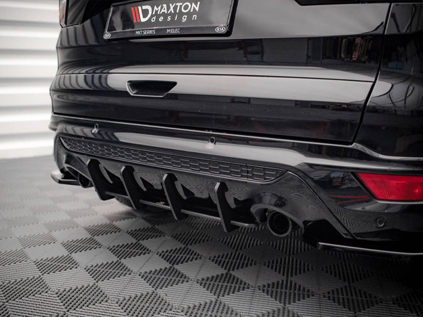 Maxton Design Rear Splitter (Vertical Bars) Audi A3 S-Line Sportback 8Y