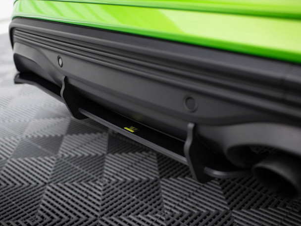 Maxton Design Central Rear Splitter Audi A4 S-Line B8 Facelift