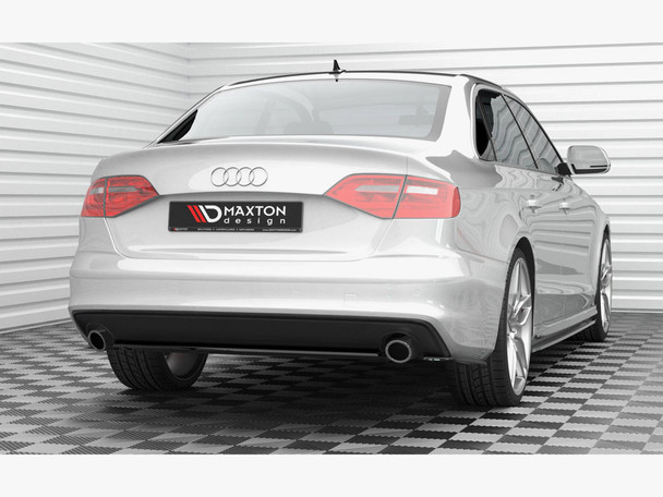 Maxton Design Central Rear Splitter Audi A4 S-Line B8 Facelift