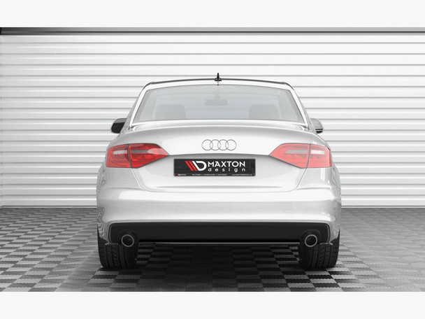 Maxton Design Central Rear Splitter Audi A4 S-Line B8 Facelift