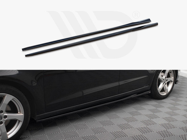 Maxton Design Side Skirts Diffusers Audi A3 Sportback 8V Facelift