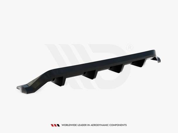 Maxton Design Central Rear Splitter Audi A6 Avant C7