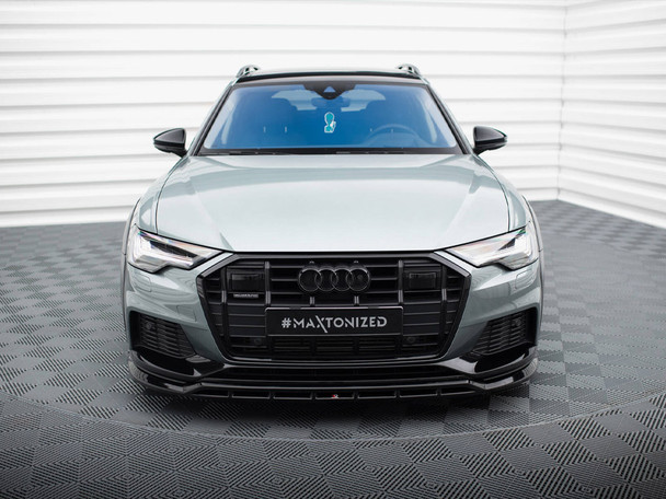 Maxton Design Front Splitter Audi A6 Allroad C8