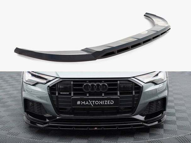 Maxton Design Front Splitter Audi A6 Allroad C8