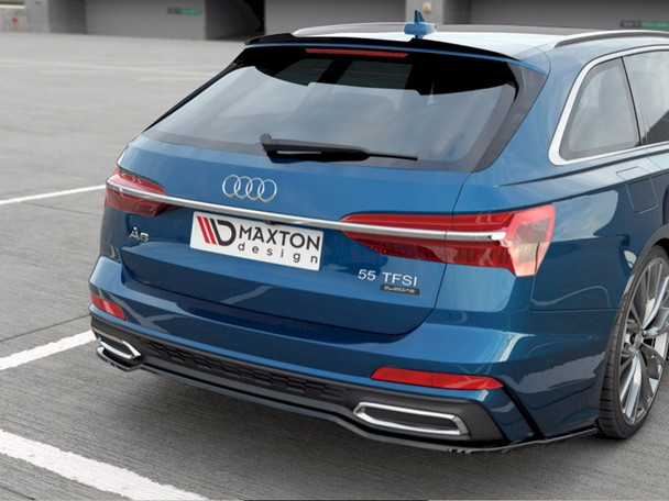 Maxton Design Central Rear Splitter Audi A6 S-Line C8