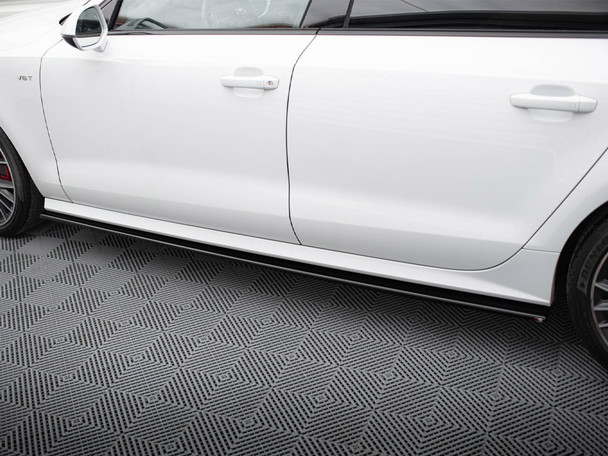 Maxton Design Front Splitter Audi S7 / A7 S-Line C7 Fl