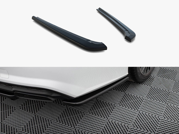 Maxton Design Rear Side Splitters Audi A7 S-Line C7 Fl