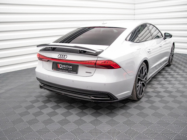 Maxton Design Central Rear Splitter Audi A7 C8