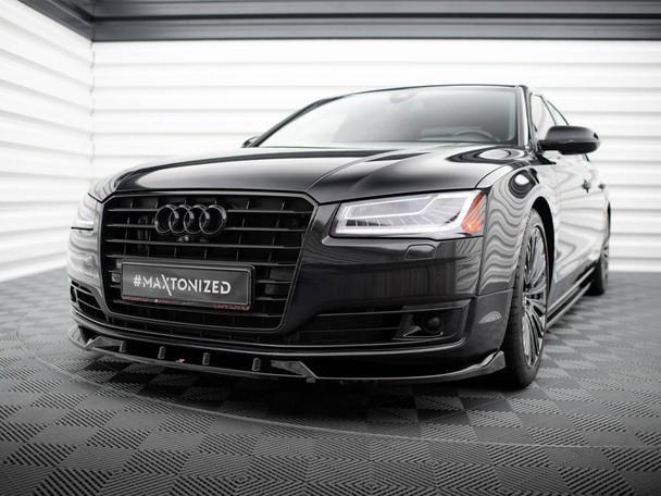 Maxton Design Front Splitter Audi A8 D4 Facelift