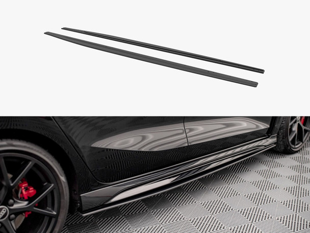 Maxton Design Street PRO Side Skirts Diffusers Audi RS3 Sportback 8Y