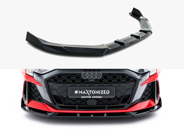 Maxton Design Front Splitter V.3 Audi Rs3 Sedan 8Y Facelift