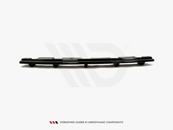 Maxton Design Central Rear Splitter (Vertical Bars) Audi S8 D3 (2006-2010)