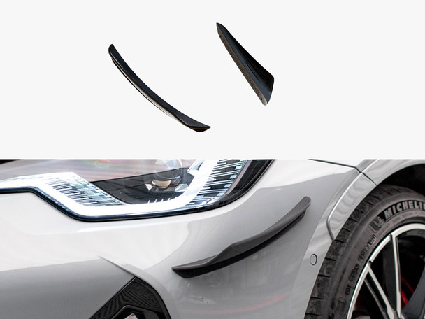Maxton Design Front Bumper Wings (Canards) BMW 2 Coupe M-Pack / M240i G42